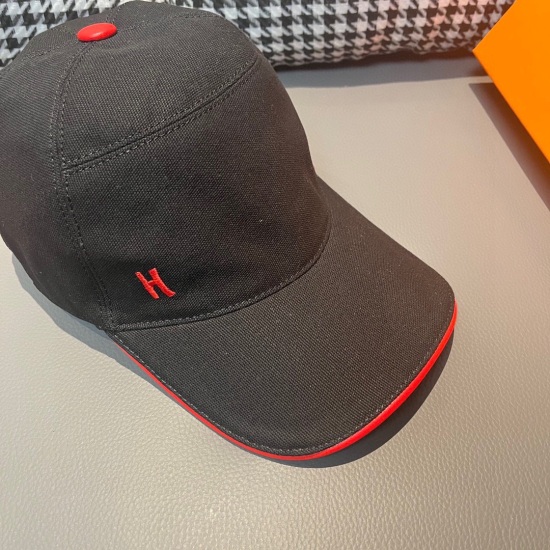 2023.10.2 batch of 70HERMS (Hermes) original single baseball caps, classic H, genuine molded and customized, original breathable canvas fabric+top layer cowhide, original precision steel adjustment buckle, meticulous workmanship, fashionable and handsome,