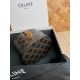 20240315 P780 CELINE New Product | Retro Old Flower Vanity Case Handheld Oval 3D Makeup Box with Stand up, Round Drum, Small and Cute Comes with a Mirror Whether for Travel or Dressing on the Dressing Table, High end and Durable 001288 RIOMPHE CANVAS Logo