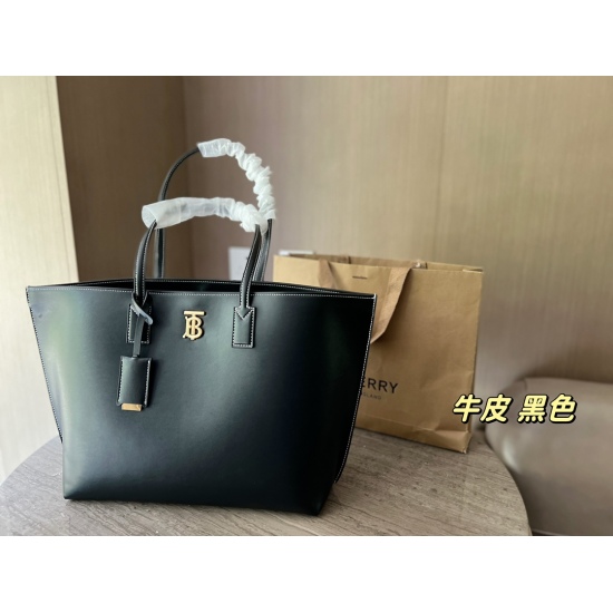 2023.11.17 245 box size: 34 (bottom width) * 28cmBur shopping bag High quality TB Tote can fit a 10 inch tablet