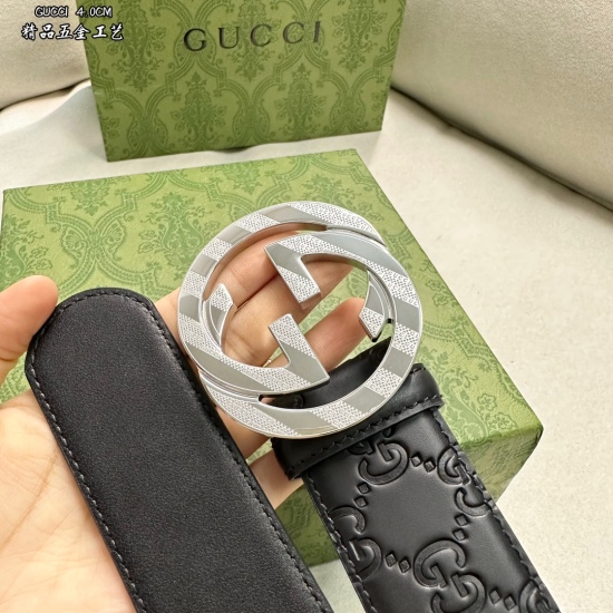 On October 14, 2023, GUCCI. The complete set of Gucci packaging is 3.8cm imported calfskin embossed, and the genuine product in the counter is perfectly reproduced in 1:1 Original cowhide sole, refined from Gucci Signature leather using hot embossing tech