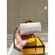 2023.10.26 Cowhide version P215 23fendi by the way mini Boston bag size 18cm foldable gift box packaging