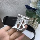 On August 7th, 2023, Burberry and Italian made leather belts are paired with contrasting stitching details. Decorative brand exclusive logo pattern with decorative tag buckle, width 3.5cm