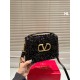 2023.11.10 P220 box matching ⚠️ Size 22 Valentino VSLING sequin handbag unlocks fashion charm cool and cute The most beautiful girl in the whole street