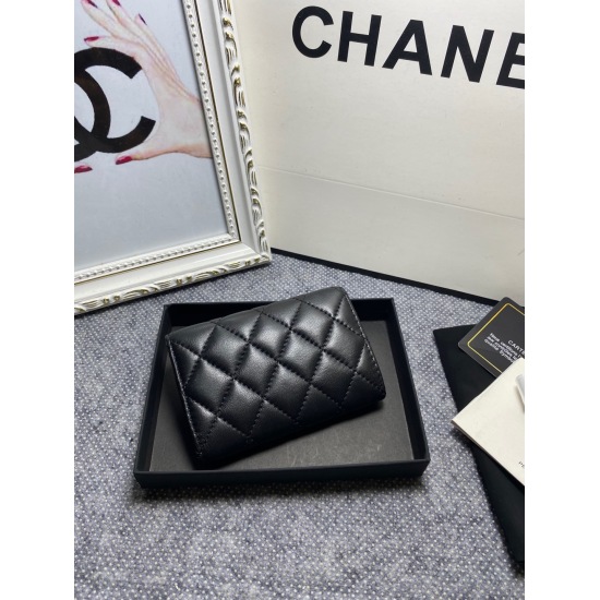 P270 CHANEL Chanel Card Bag, Imported Original Sheepskin, Model 2018. Size: 11.3 * 7.5
