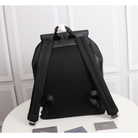 20231126 930 counter genuine products available for sale [Top quality original order] Dior Men's OBLIQUE MOTION Backpack Model: 1MOBA062YPN (full leather laser) Black Oblique Galaxy Printed Cow Leather Oblique Galaxy Printed Leather is made of hollowed ou