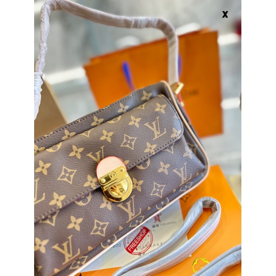 2023.10.1 p205LV Manhattan Checkerboard Mercedes Benz Underarm Bag with Vintage One Shoulder Bag with Vintage Classic Checkerboard, a more low-key and advanced style that is easy to match with the Checkerboard - it's not outdated at all! It can also be ve