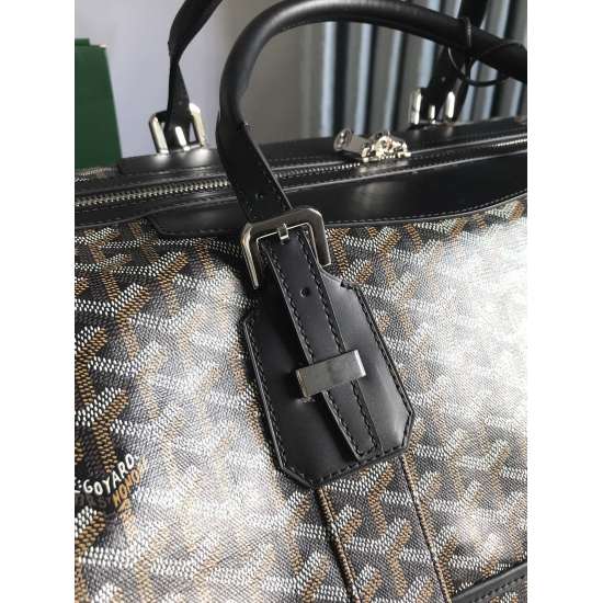 20240320 P1630 [Goyard] The new Boeing travel bag (length 55 centimeters) is very suitable for friends who carry multiple items. It can be used in the cabin or as a luggage bag. The large capacity can hold various winter clothes, shoes, makeup bags, etc T