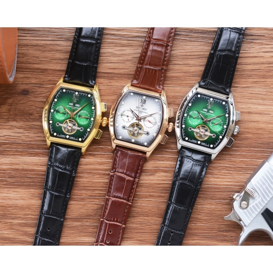 20240408 White 550, Gold 570 Wine Barrel New Product Shocking Launch [Latest]: Patek Philippe Multi functional Design [Type]: Boutique Men's Watch [Strap]: Real Cowhide Strap [Movement]: High end Fully Automatic Mechanical Movement [Mirror]: Mineral Reinf