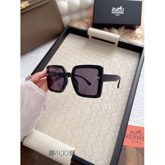 20240330 Brand: Aimajia (no logo light version) Model: 5906 Description: Women's sunglasses: high-definition nylon lenses for facial contouring, slimming, fashionable, popular on the internet, popular live streaming hot selling products