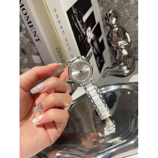 20240417 White 260 Mei 280 Ceramic Band+20 New First Edition Chanel CHANEL - Elegant and Elegant Women's Watch, with a creative, lightweight and comfortable case. The watch chain is composed of ergonomically designed curved ceramic steel chains, perfectly