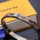 On July 23, 2023, the new product is an original LV letter unisex leather bracelet. The Louis Vuitton counter is made of consistent materials and is popular. The design is unique and retro and avant-garde. The 14K Precision Color Preservation Edition of t
