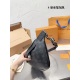 2023.10.1 P225 Original Cowhide Lv Chest Bag for Boyfriend Exclusive Cool! This Discovery Waistpack is made of Monogram Eclipse canvas, combining a casual and stylish look with modern functionality. The design conforms to ergonomic principles and is equip