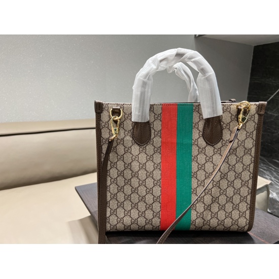 2023.10.03 p185 ⚠️ Size 31.58GG... Tote Year of the Tiger Limited Gucci tiger letter print must be worn by babies born in the year of their birth