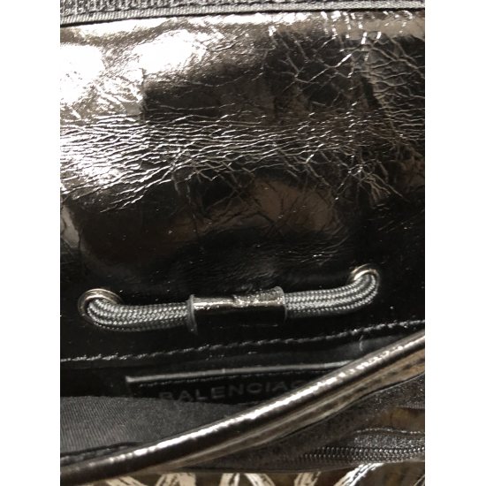 Batch 650 Balenciaga from Balenciaga in 20240324. Italian imported explosive pattern top layer cowhide tassel style small black nail (large bottom length 38cm * 24cm * 12cm) (medium bottom length 30cm * 19cm * 11cm/) (mini bottom length 23cm * 15cm * 93cm