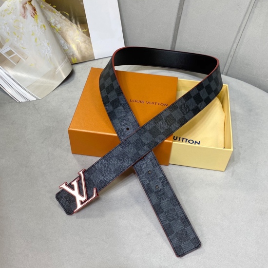 2023.12.14 Width: 40mm LOUIS VUITTON Waist Belt Original Single Quality Double sided Available Width 40mm Counter Number Waist Belt is made of special canvas fabric and imported calf leather, cut into a fresh color scheme. The stainless steel lacquer buck