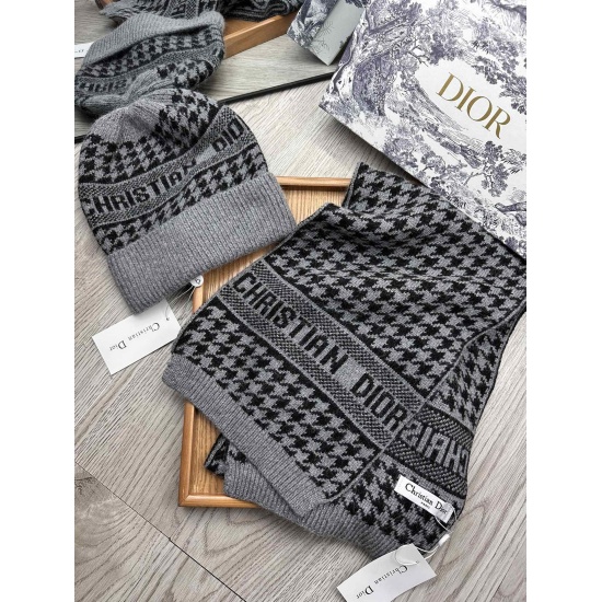 2023.10.02 120. D family. [Wool Set Hat] Classic Set Hat! Hat ➕ Scarf! Warm and super comfortable~Winter Little Sister's Age Reducing Tool Oh~This winter, you just need such a set of hats~It's both warm and fashionable! Unisex! Can be made for couples! Th