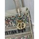 20231126 1060 [Dior] New Colorful Diamond Embroidered Daifei Bag, 