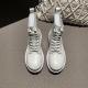 20240410 Balenciaga, 2020 Popular New Women's Martin Boots, White Open Edge Beads Ten White Bottom+Sheepskin Padded Lace up Knight Boots, Available in Stock, 35-40, P269