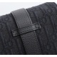 20231126 630 counter genuine products available for sale [Original Quality] Model: 1ESME122 [Black Jacquard] Black Oblique Print Black Cow Leather Front Metal Clad Brass 