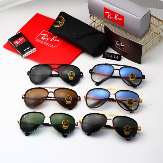 20240330, 2024 New Product Brand: R * B Leipeng Sunglasses, Male and Female Pilot Sunglasses, High Quality Material: Tempered HD Glass, Gradient Lens, Spring Process, Lens Leg Size: 68 ◻️ fourteen ◻️ one hundred and thirty-five