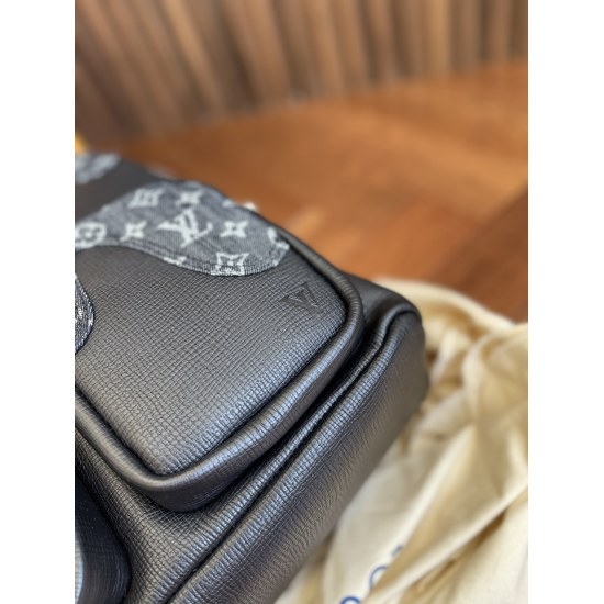 2023.10.1 p355 Louis Vuitton/Louis Vuitton Nigo Men's Bag KEEPALL XS Portable Nigo Shoulder Bag M81011 22cm