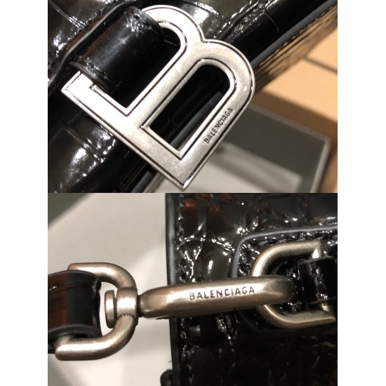 Batch 650 Balenciaga from Balenciaga in 20240324. Italian imported explosive pattern top layer cowhide tassel style small black nail (large bottom length 38cm * 24cm * 12cm) (medium bottom length 30cm * 19cm * 11cm/) (mini bottom length 23cm * 15cm * 116c