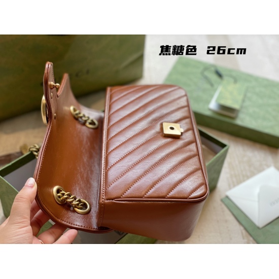 2023.10.03 210 comes with box size: 26 * 14mGG diamond 6 classic style ‼ Good quality, cost-effective, and high-quality cowhide ✔