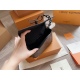 2023.10.1 P235 Original Leather LV Latest Steamer, Small Box Iv New Steamer Small Box Black Embossed Pure Cowhide Very Textual Both Men and Women's Backs are Invincible, The Key is Being able to Put Your Phone Down! 17cm full set gift box packaging for da