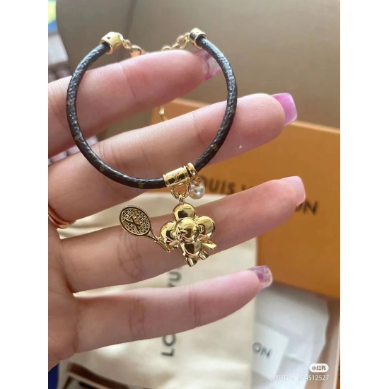 20240411 BAOPINZHIXIAOLV Hand Rope New Product Online Shooting Doll Leather Rope Bracelet Length Adjustable Number: CW006548843