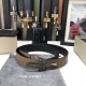On October 14, 2023, Tom Ford's latest internet sensation, the double-sided cowhide belt, original box counter, and 3.2 wide new model have been launched. The original cowhide, paired with steel buckles, is elegant and easy to use. Thank you for reprintin