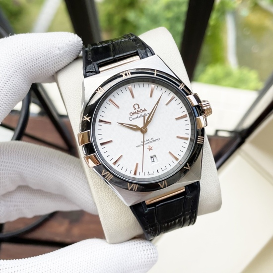 20240408 Unified 680. The latest V12 Clamping Machine Three in One: Ou Mi Jia Constellation Series Men's Mechanical Wrist Watch, a brand new upgraded version in 2023, with a revised quality and exclusive customization of 8500 movement. The clamping plate 