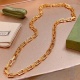 2023.07.23 1 (Luxury Edition) Gucci Necklace: The latest chain has a higher grade and is the same as the star model. It took over a month to create the latest Anger Forest series double G Gucci necklace chain with exquisite craftsmanship and pure handmade