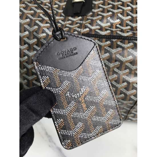20240320 P1280 [Goyard Goya] The new Boeing travel bag (length 45 centimeters) is perfect for weekend short trips, in cabin use, or as a luggage bag. Its handle can be adjusted in length to ensure comfort during handling, and the side wings on both sides 