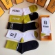 2024.01.22 Fendi 2022 New Mid Length Stacked Socks and Socks! A box of five pairs, synchronized stockings and socks at the counter, a must-have for trendsetters and a great match for big brands on the street