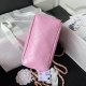 P1060 Chane123P Mini Shopping Bag AS3793 is the most surprising bag of this season. That's so cute. The colorful gemstone chain is very summer. Size: 17-16-7