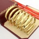 20240411 BAOPINZHIXIAO Cartier Bracelet High Version Classic Fifth Generation Couple Bracelet Size: 16-21 # Gold Platinum Rose Gold Number: B615035230