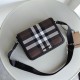 2024.03.09p630 Burberry [Top B Original] Exquisite upright design, decorated with Bur plaid, paired with leather trim and brand logo. Size: 25.5 x 6.5 x 21.5cm Shoulder strap Minimum vertical wearing length: 33cm Shoulder strap Maximum vertical wearing le