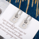 20240411 BAOPINZHIXIAO Balenciaga Earrings Available in Two Colors: Platinum 25, Gold 20