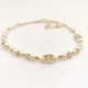 20240413 p80 ch * nel Latest White Pearl Necklace] Consistently made of ZP brass material