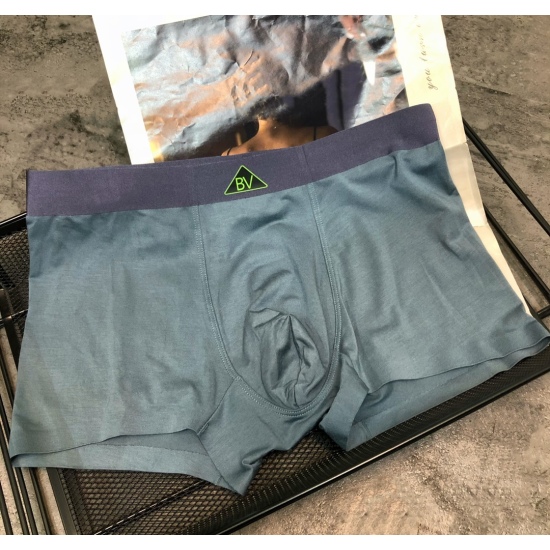 2024.01.22 New BVLGARI BOTTEGA VENETA (BV) Classic Fashion Men's Underwear! Foreign trade foreign orders, original quality, seamless cutting technology, scientific matching of 91% modal+9% spandex, silky, breathable and comfortable! Stylish! Not tight at 