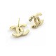 20240413 P60Ch * nel Latest Pearl Square Diamond CC Earrings Consistent ZP Brass Material