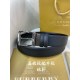 Burberry: Original quality, new men's belt imported calf leather belt counter synchronized with the new Burberry casual style, width 3.5cm