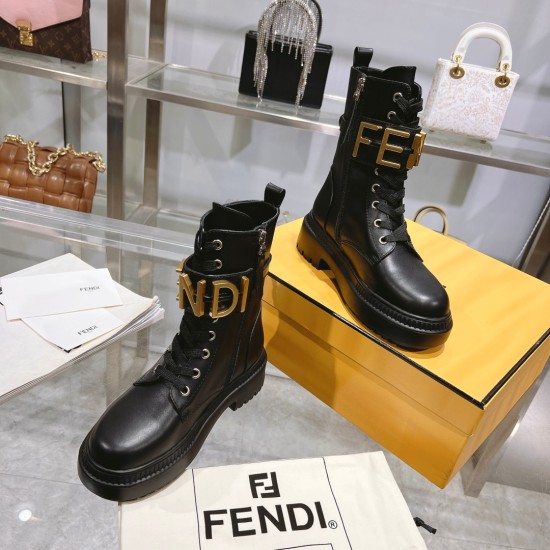 2024.01.05 ex factory price 380 | Fendi æ 2023 Autumn/Winter New Product This season's main style is purchasing agent grade rare products. The most popular boots in the new autumn/winter season are none other than this one, which has always been popular ✔