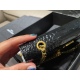 2023.10.18 Gold buckle P225 box matching ⚠️ Size 22.15 Saint Laurent Tassel Chain Bag Wife Beautiful! Shiny crocodile pattern super advanced!