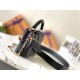 20231125 P1200 [Premium Genuine Leather M80239 Black] This Capuchines mini handbag features full grain Taurillon cow leather, engraved with LV letters in Monogram flowers that resemble jewelry and connected to a sparkling chain. The leather handle and LV 