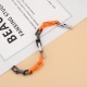 2023.07.11  Bamboo Link Bracelet Material: Steel Virgil Abloh, a patchwork idea first introduced in the 2019 Autumn/Winter series, continues this Monogram Chain bracelet. Mix materials to create modern chain links, which are also present in the same neckl