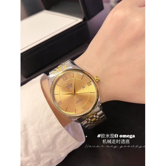 20240408 190 Brand: Omega - OMEGA, a new hot new model is coming. The fashionable and advanced quartz watch features an original neckline quartz movement, a simple and classic design, and a mineral ultra strong high-definition glass mirror. 316L precision