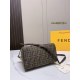 2023.10.26 P195 (with box) size: 3020 Fendi Pillow Bag is also a small cute bag, round and cute, love retro and fashionable