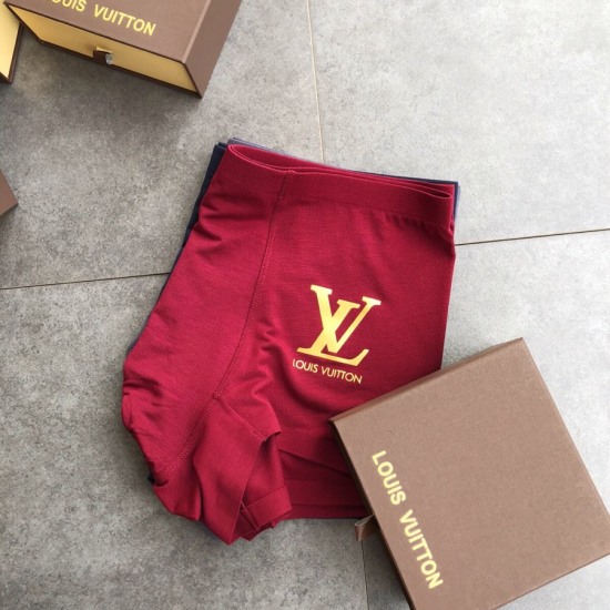2024.01.22 Louis Vuitton LV Classic Series Example! High quality! Essential men's underwear! Using 50 imported Lanjing Modal cotton! Seamless seamless adhesive technology for seamless splicing, lightweight and breathable, without any binding feeling. It i