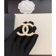 2023.07.23 ch * nel's latest white cc brooch with consistent Z brass material
